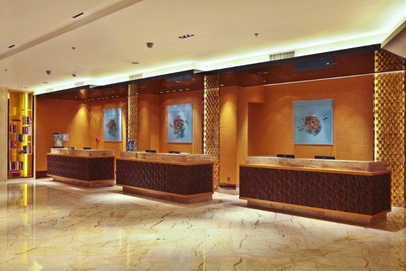 Guangzhou Marriott Hotel Tianhe-Free Shuttle Bus Service & Canton Fair 24 Hours Registration Counter, One Time Free Transportation Service Экстерьер фото